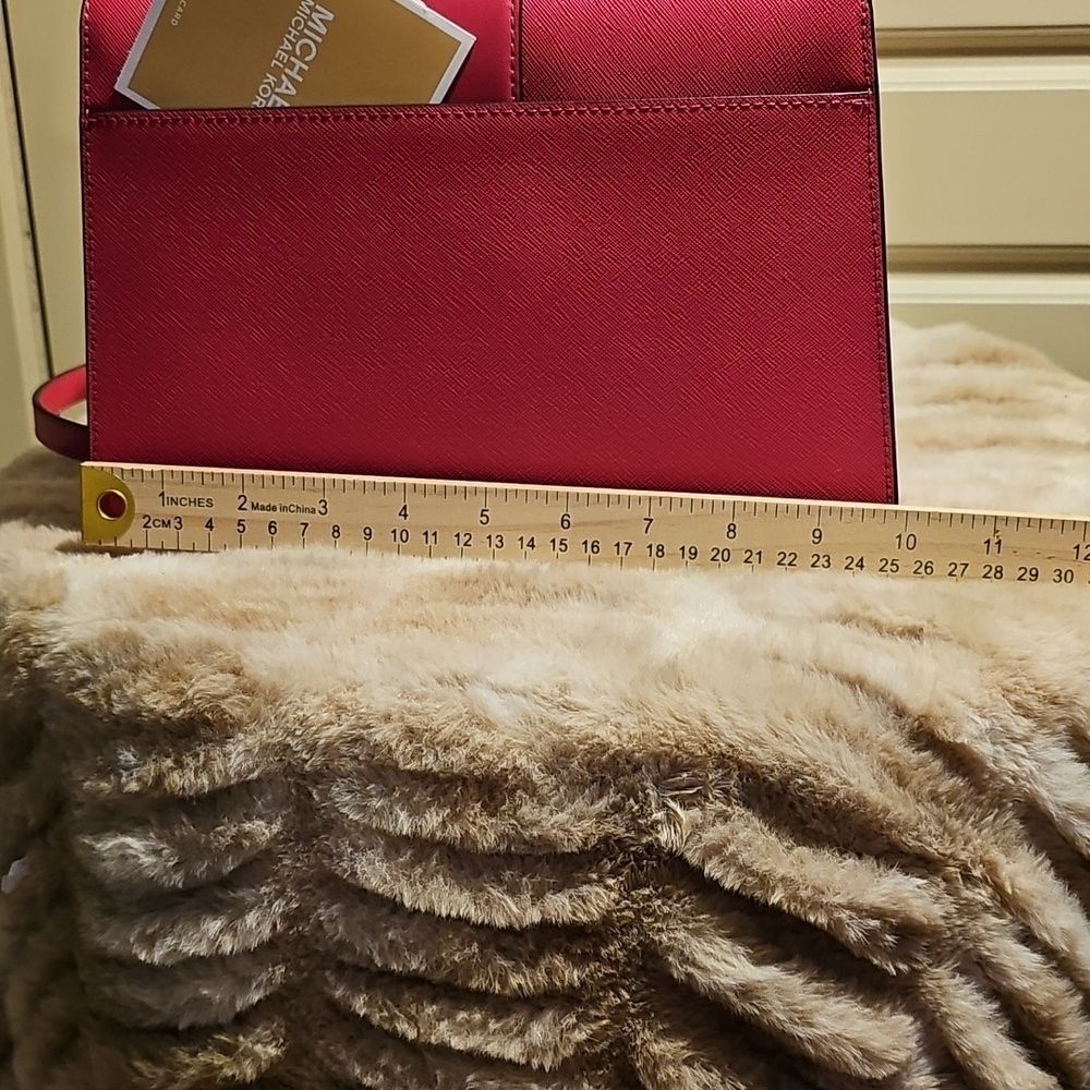 Michael Kors Fuchsia Crossbody Bag - Picture 10 of 11